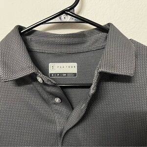 PGA Tour Men's Gray Polo Shirt